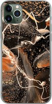 Geschikt voor iPhone 11 Pro Max hoesje - Verf - Design - Abstract - Siliconen Telefoonhoesje