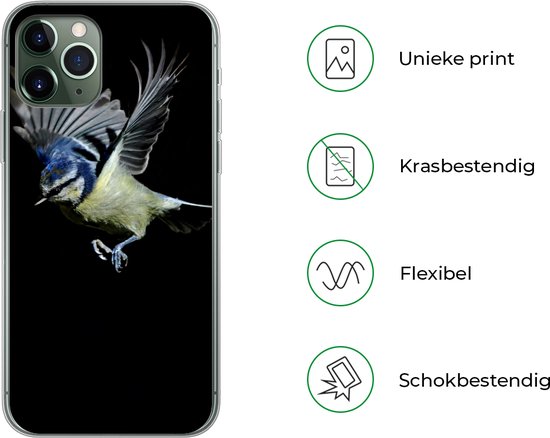 Coque iPhone 11 Pro - Vogel - Ressorts - Portrait - Siliconen