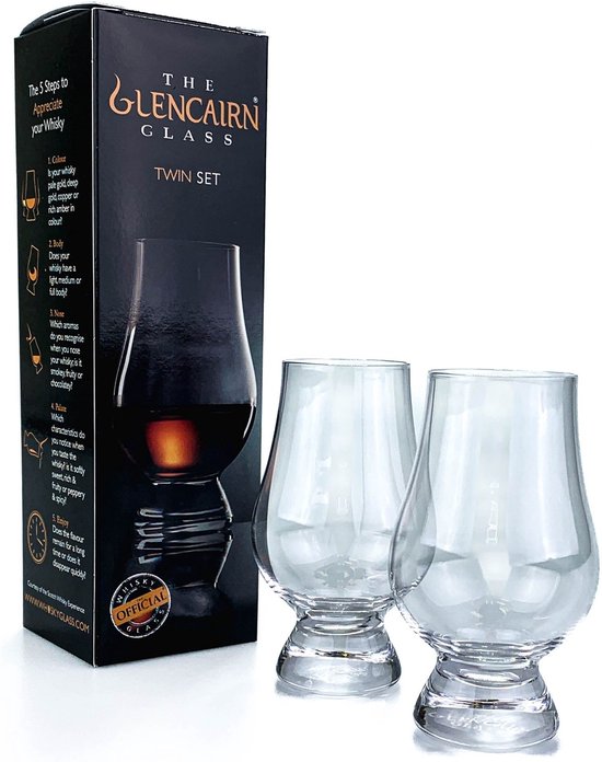 Whiskyglazen Twinset - Glencairn Crystal Scotland