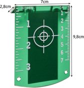 Bigstren Laser Target Board – Disque cible pour Niveaux laser vertes – Mesures précises
