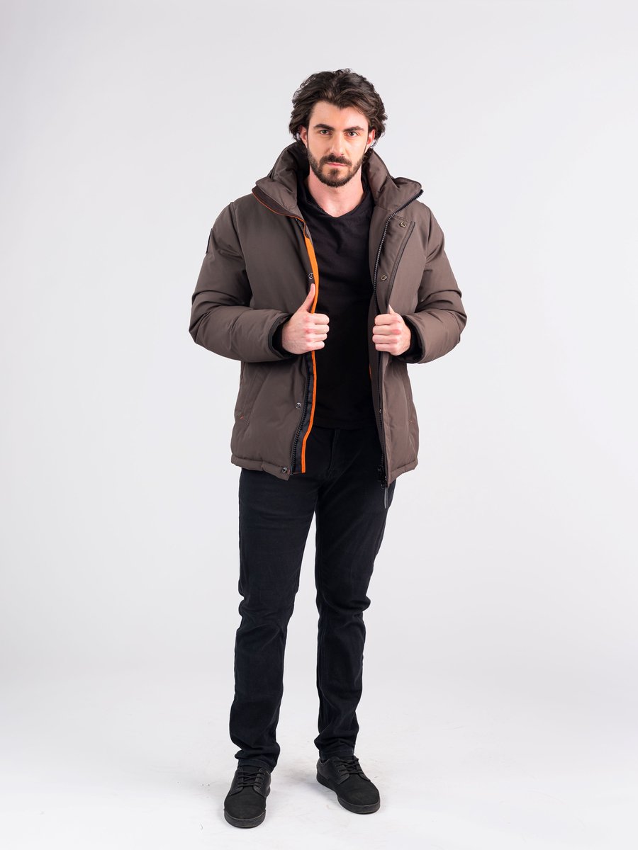 Outdoor Survival Canada [OSC] Winterjas Parka Outdoor -20 Iqniq Steel Grijs