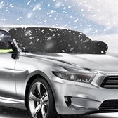voorruit cover auto voorruit cover magneet voorruit cover auto winter vorstbescherming auto voorruit ijsbeschermer sneeuw bescherming (B)