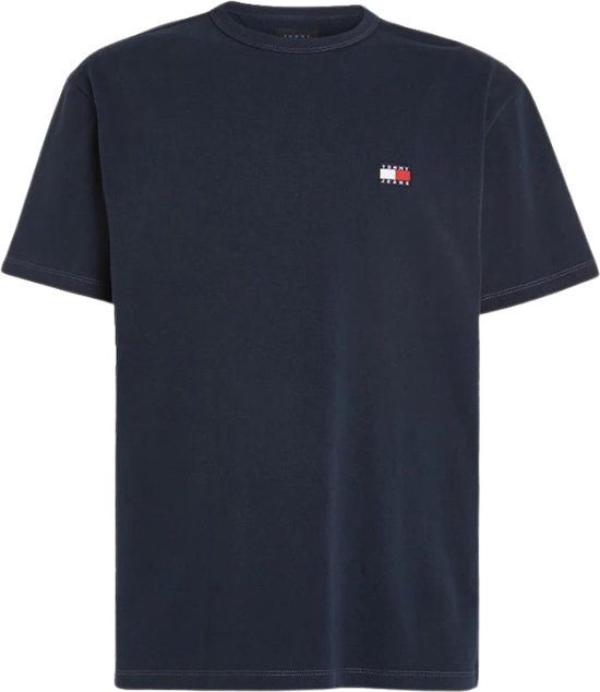 Tommy Jeans T-shirt korte mouw Blauw Reg Badge Tee Ex DM0DM17995/C1G