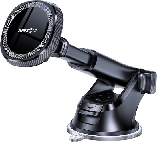 Autohouder magnetische telefoonhouder voor autodashboard voorruit compatibel met iPhone 16 15 14 13 12 Pro Plus Max Mini, 17 sterke magneten