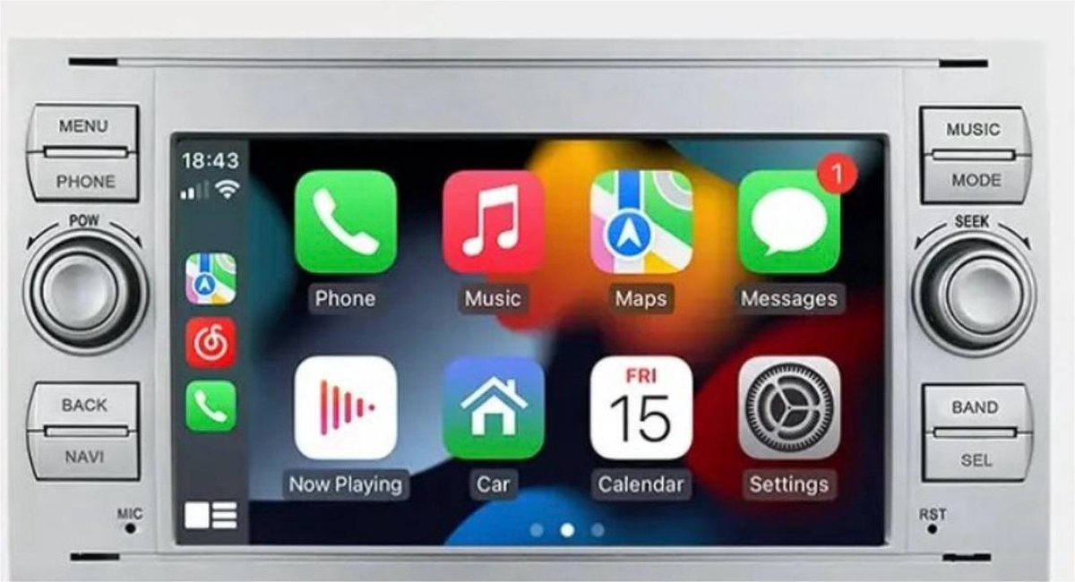 CarPlay Ford C-Max 2003-2007 Android 12 Navigatie En Multimediasysteem 2GB RAM 32GB ROM