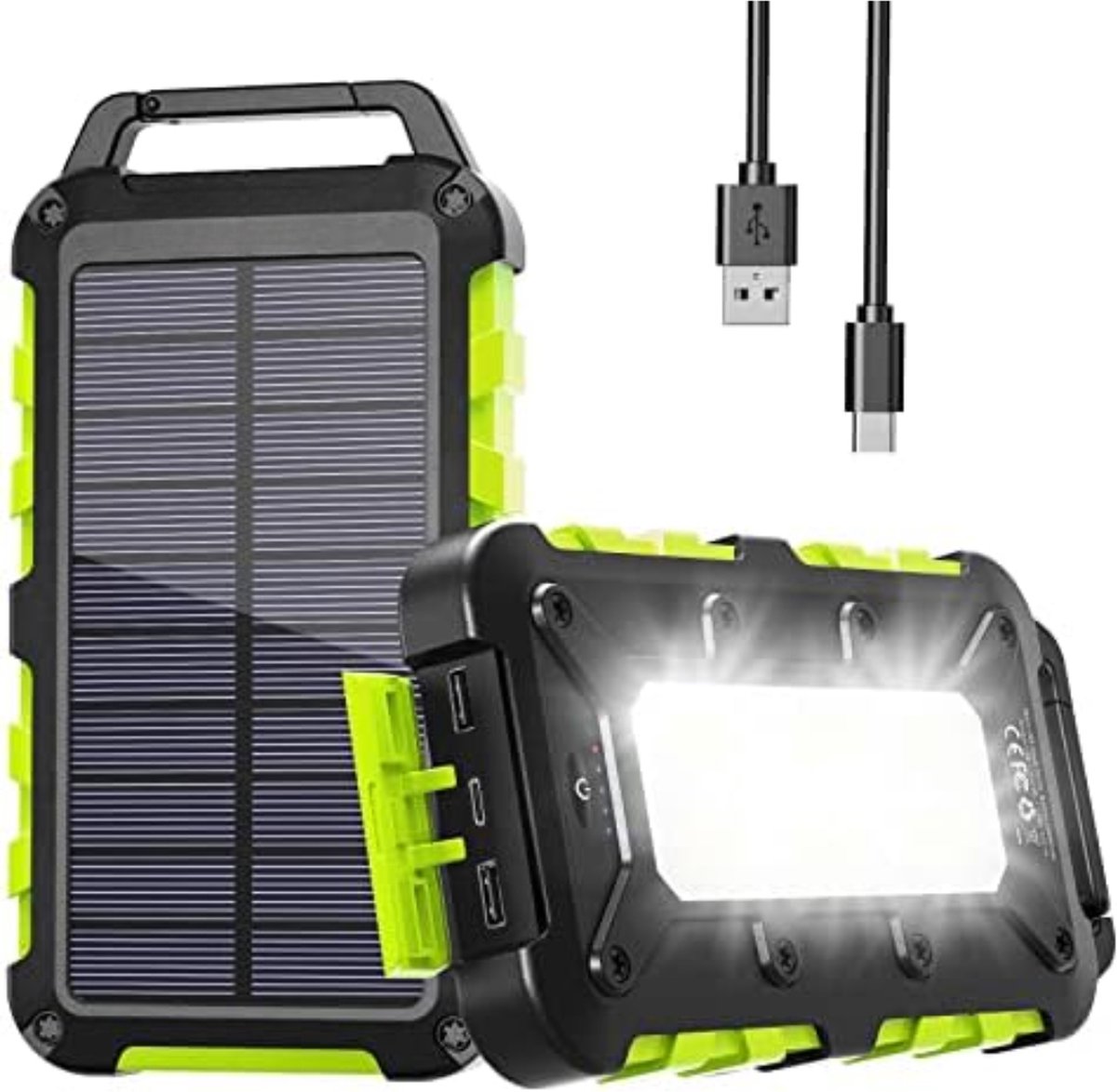 Velox Solar charger - Solar oplader - Solar charger zonnepaneel - Solar charger powerbank - 15W