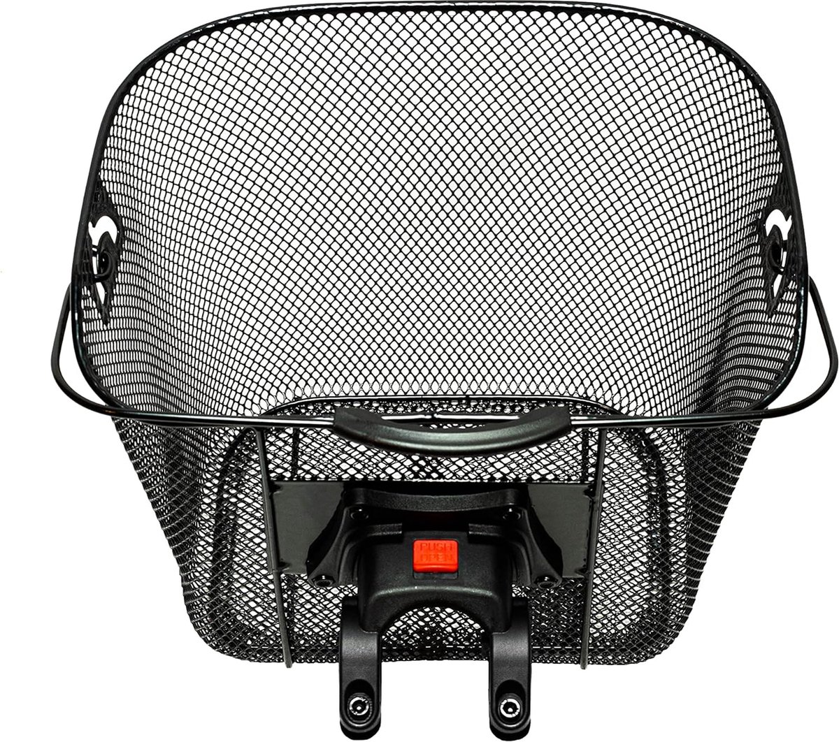 Fietsmand Voor I met innovatieve Quick Click-beugel I Fietsmand voor 33 x 26 x 27 cm I Fietsmand Stuur, Stuurmand Fiets