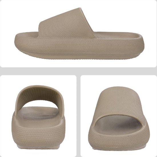 Wolkenpantoffels voor dames en heren, kussen-pantoffels, antislip