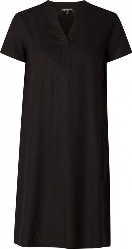 BASE LEVEL CURVY Yacinthe Dresses - Black - maat 2(50)