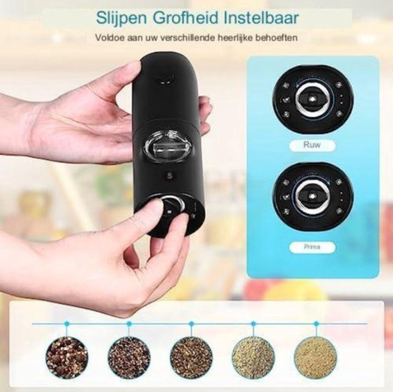 Kruidenmolen elektrische – Specerijenmolen – Spice grinder – 500g