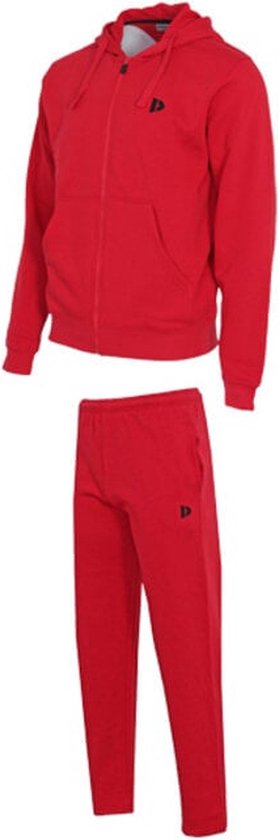 Donnay - Joggingsuit Rens - Joggingpak - Berry-red (040) - Maat 3XL