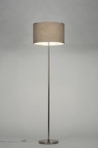 Lumidora Vloerlamp 71808 - FREEL - E27 - Taupe - Staal - ⌀ 40 cm