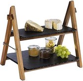 Plateau pliable - Plateau petit-déjeuner 36,5 x 26,5 x 34 centimètres