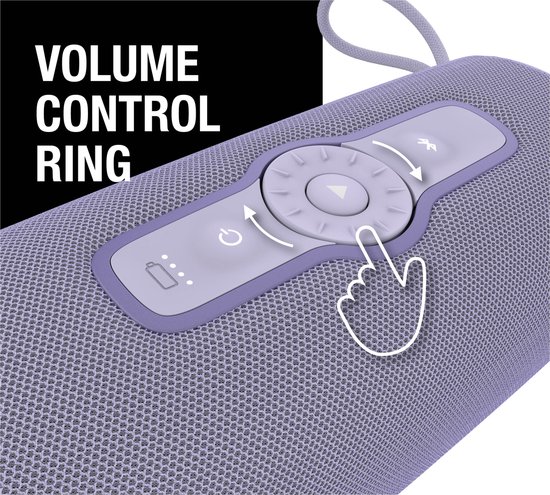 Fresh 'n Rebel Bold M2 - Waterproof Bluetooth speaker - Dreamy Lilac van Fresh ‘n Rebel — afbeelding 2