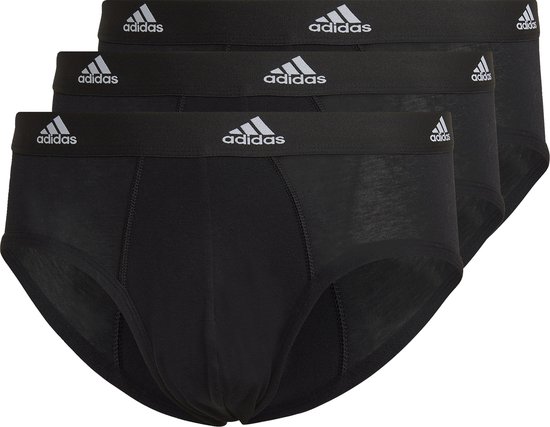 adidas Sportswear Comfort Flex Cotton 3-Stripes Slip - Heren - Zwart- XL