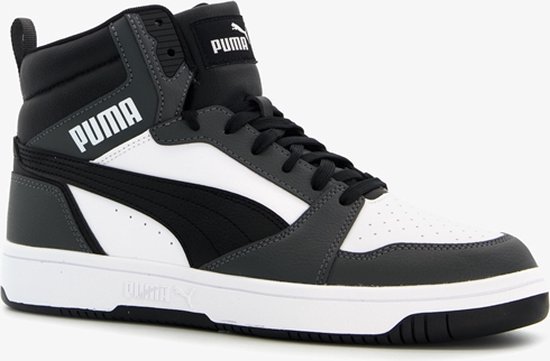 Puma Rebound V6 heren sneakers grijs/wit - Maat 48.5 - Uitneembare zool