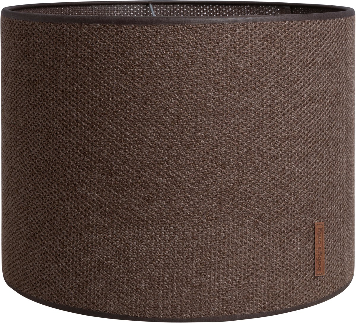 Baby's Only Gebreide lampenkap babykamer - Hanglamp Classic - Cacao - Ø30 cm - Inclusief pendel - E27 fitting - 60 watt