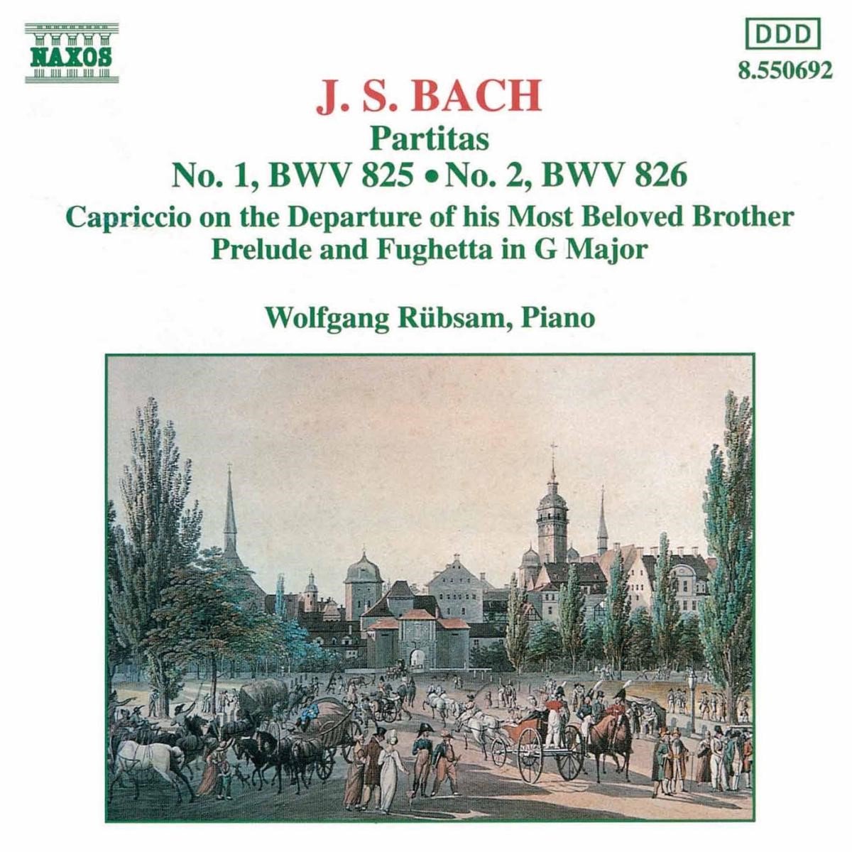 Wolfgang Rübsam - J. S. Bach: Partitas Nos. 1 And 2 (CD)