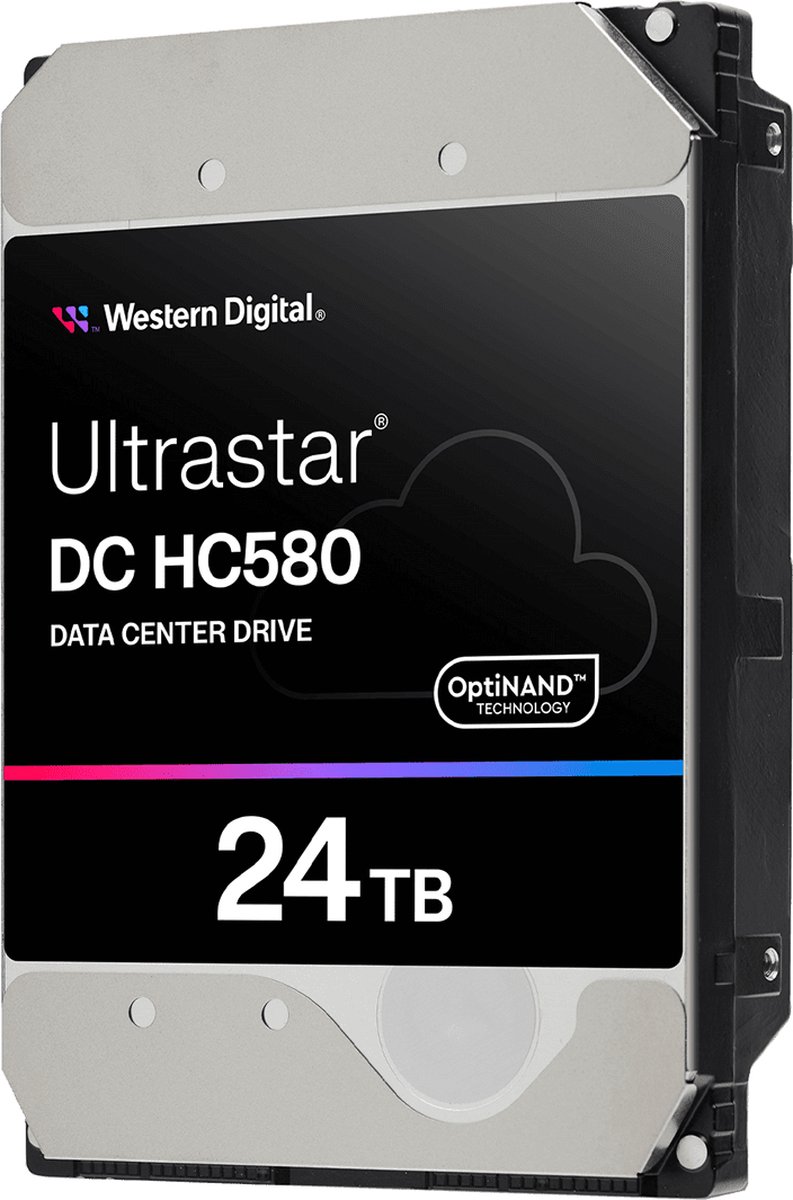 Western Digital Ultrastar DC HC580 interne harde schijf 24 TB 7200 RPM 512 MB 3.5" SATA