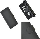 Pearlycase Hoes Wallet Book Case Zwart Geschikt voor Samsung Galaxy A10