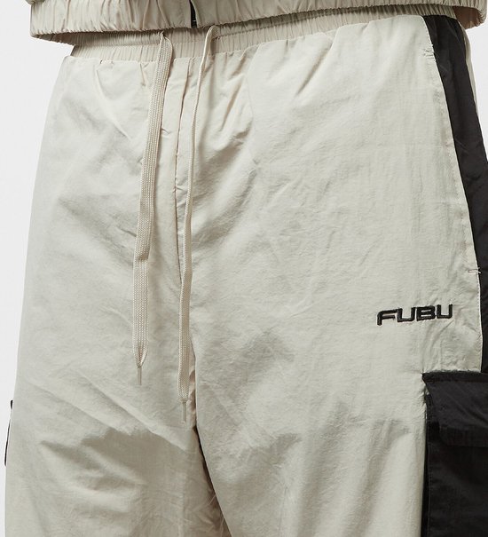 Fubu FUBU Corporate Cargotrack Pants creme/black - Maat L