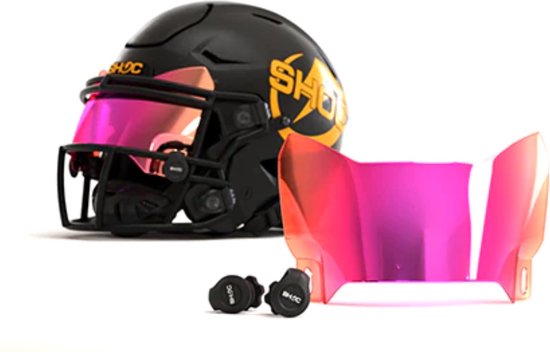 Visière De Protection Shoc Pour Softball, Plein écran, Couleur Variable, Neuve
