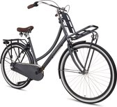 Vélo de transport Popal Daily Dutch Basic+ N3 - Vélo de ville - Femme - 53 centimètres - Blauw Petrol