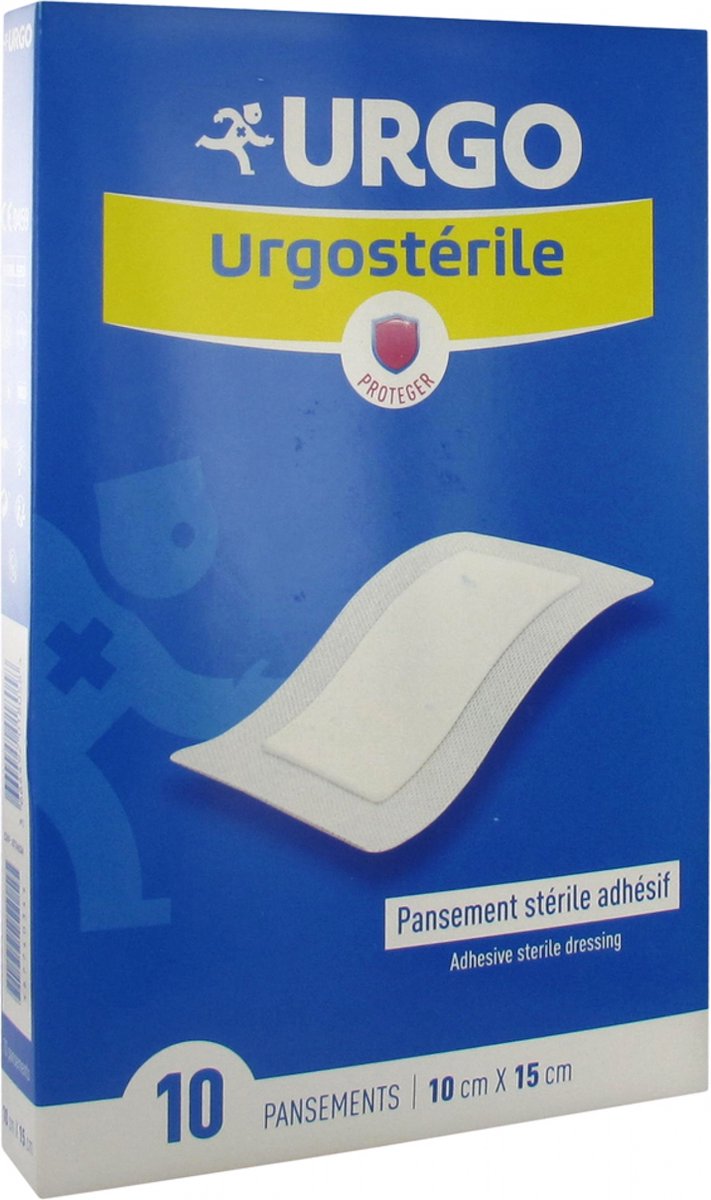 Goedkoopste Urgo Steriel Kleefverband 10 x 15 cm 10 Verbandmiddelen