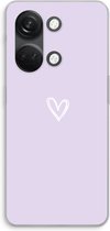 Case Company® - Coque OnePlus Nord 3 - Klein coeur violet - Coque de téléphone souple - Protection sur tous les côtés et bord de l'écran