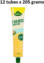 Kuhne Franse Mosterd, Tube 12 tubes x 205 gram