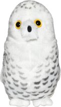 Wild Republic Cuddly Snowy Owl Avec Son Peluche 15 Cm Wit