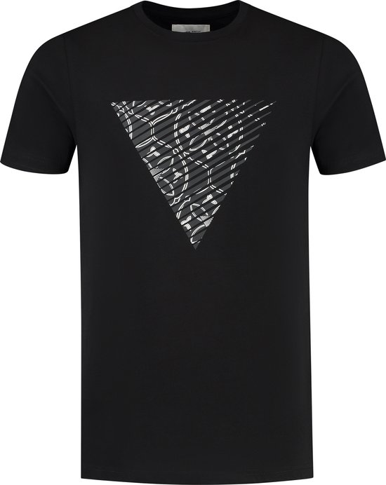 Purewhite - Heren Slim fit T-shirts Crewneck SS - Black - Maat XS