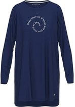 TOM TAILOR Nightwear - Chemise de nuit pour femme - Blauw - Taille M
