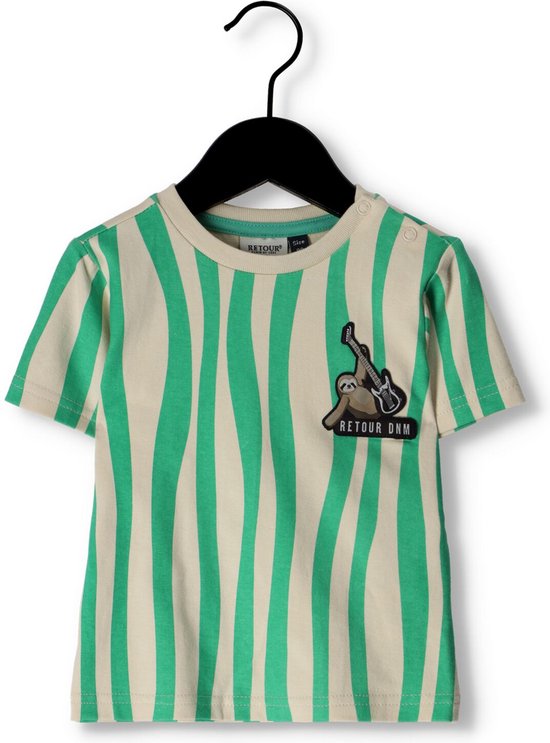 Retour Ake Polo's & T-shirts Unisex - Polo shirt - Groen - Maat 80
