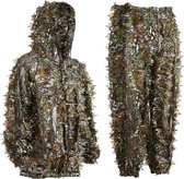 Ghillie suit - Camouflage kleding - Camouflage - Set - L - Must have om onopvallend te blijven!