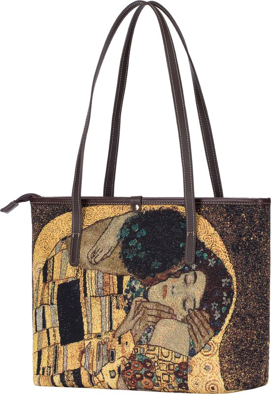 Piatto Dessert Goebel Il Bacio Di Klimt - Porcellana Fine Bone China Con Oro 21cm - 2