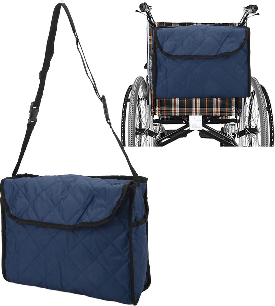 Goedkoopste rolstoel opbergtas - Veilige opbergtas voor rolstoelen, mobiliteitshulp rolstoelaccessoires tas voor ouderen senioren