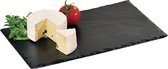 Buffetbord, leisteenplaat, geolied leisteen, afmetingen: 300 x 200 x 10 mm, zwart