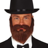 Fiestas Guirca Barbe Et Moustache Hommes Synthétique Marron