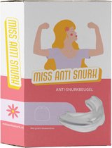 Miss Anti Snurk ™ - Snurkbeugel voor vrouwen - Anti Snurk Beugel - Anti Snurk Bitje - Eenvoudig op maat te maken