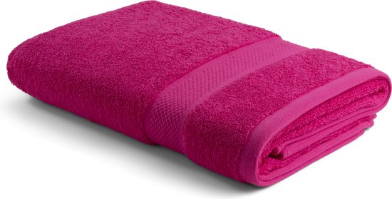 DoubleDry Serviettes Hotel Collection - 70x140 cm - lot de 6 - rose