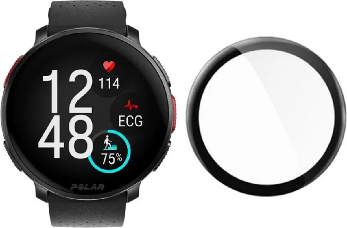 BROTECT Panzerglas Für Polar Vantage M - 9H Härte, Made In Germany (3er Pack)