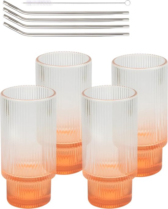 Riedel Waterglazen set, 2-delig, voor water, frisdranken of sappen, 330 ml, kristalglas, O Wine Tumbler, 0414/01