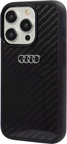 Audi iPhone 15 Pro Hardcase Backcover Q8 Serie - Zwart