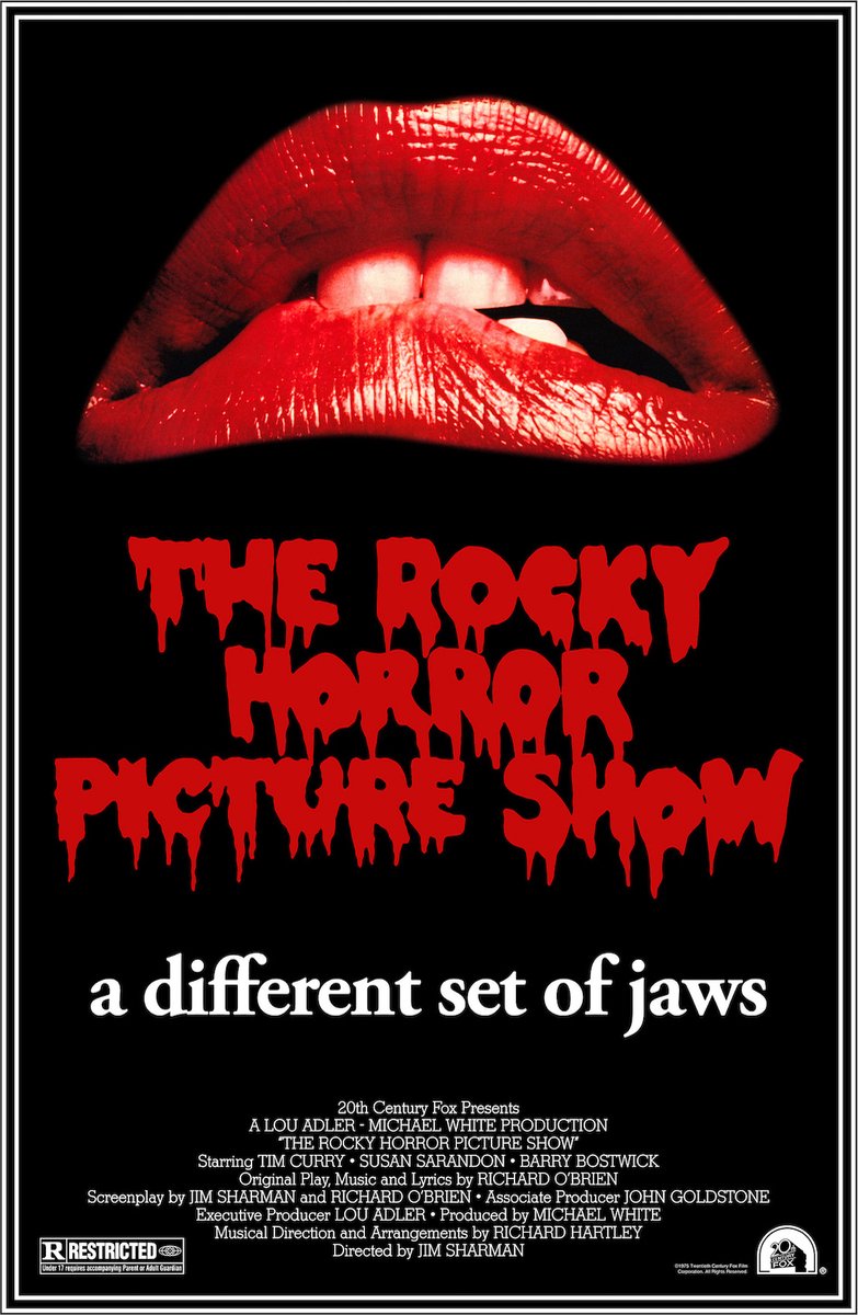 karo-art Poster - The Rocky Horror Picture Show, 1975, Originele Filmposter, Premium Print, Professioneel Fotopapier Multikleur