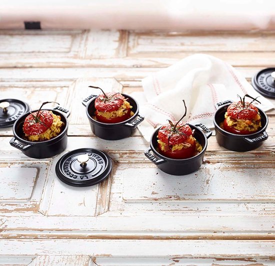 Mini cocotte Staub 10 cm, 0,25 l rouge | Achetez à prix avantageux chez