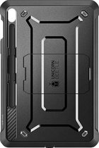 Supcase Unicorn Beetle Pro Tablethoes - Geschikt voor Samsung Galaxy Tab S9 FE - Met ingebouwde screenprotector - Kickstand - Full Body Protectie - Zwart