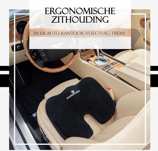 Ergonomisch zitkussen voor het beste zitcomfort - Stoelkussen van Ergonomisch zitkussen voor het beste zitcomfort - Stoelkussen van