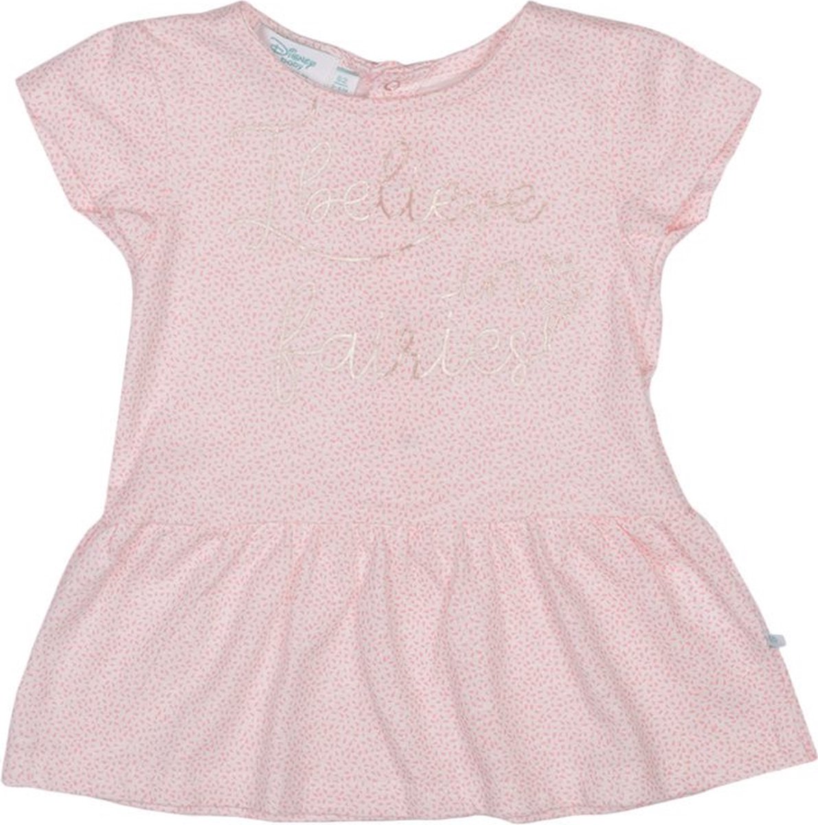 disney baby bij blablabla vasa , jurk, kleed rose , I believe..... , 68 6-9 maand
