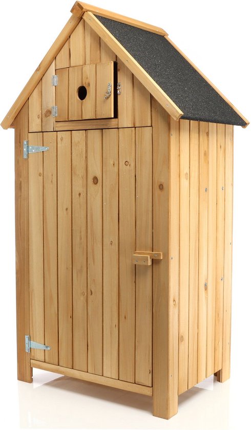 Houten Tuinhuis met Bitumen Dak 269 x 156 cm - 2,8 m² Houten Tuinhuis met Bitumen Dak 269 x 156 cm - 2,8 m²